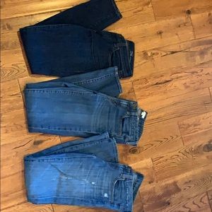 Lot of 3 size 26 jeans - J. Crew